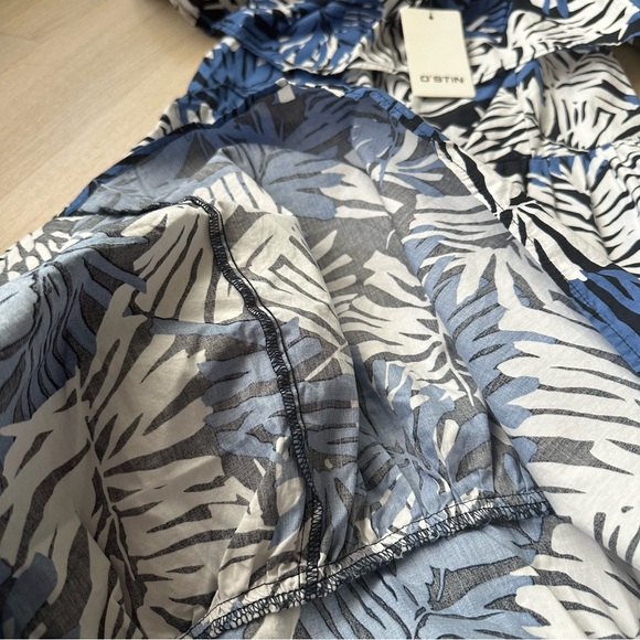 Vacation Dress floral print 100% cotton, NWT - Picture 8 of 11